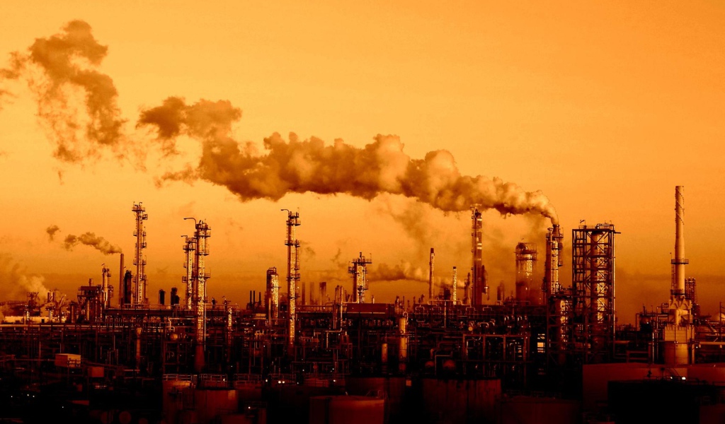 Трубы заводов и фабрик