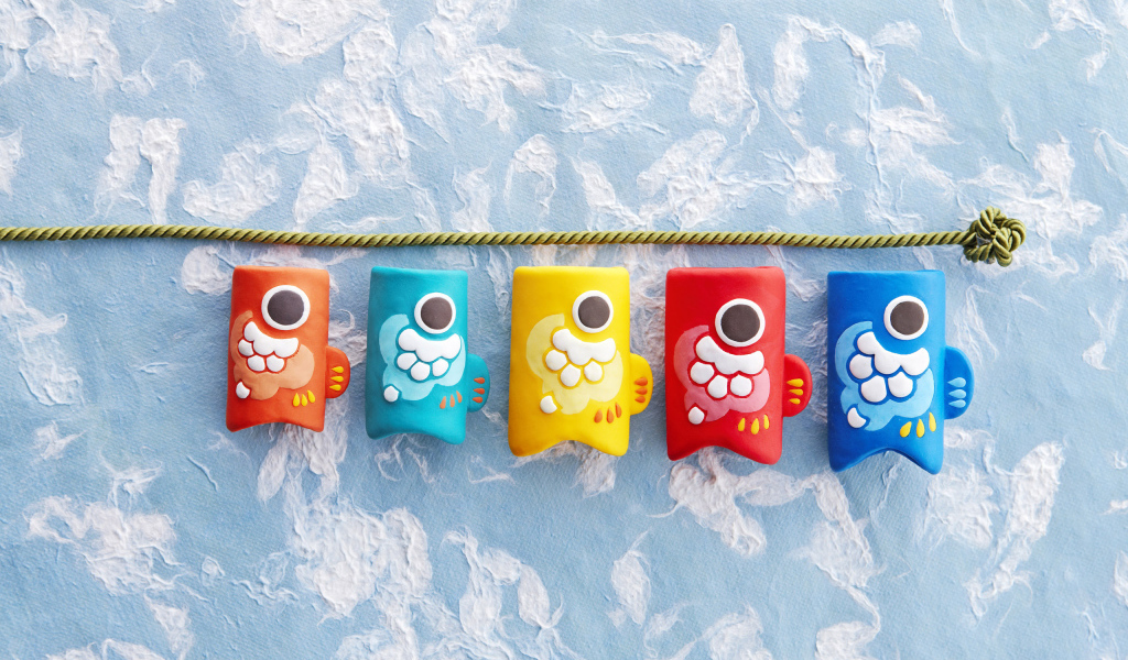 Фигурки на веревочке