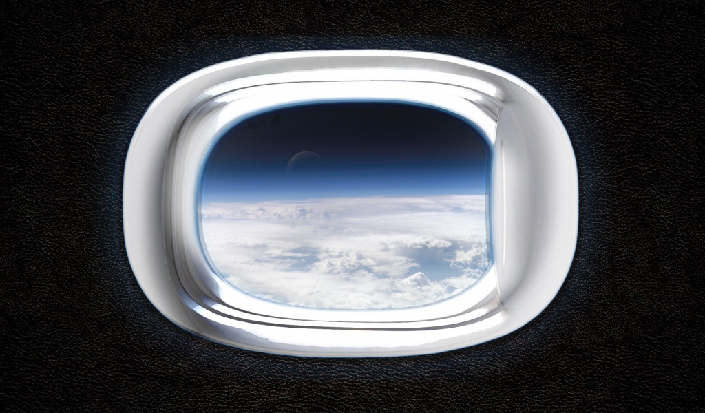 Небо из иллюминатора