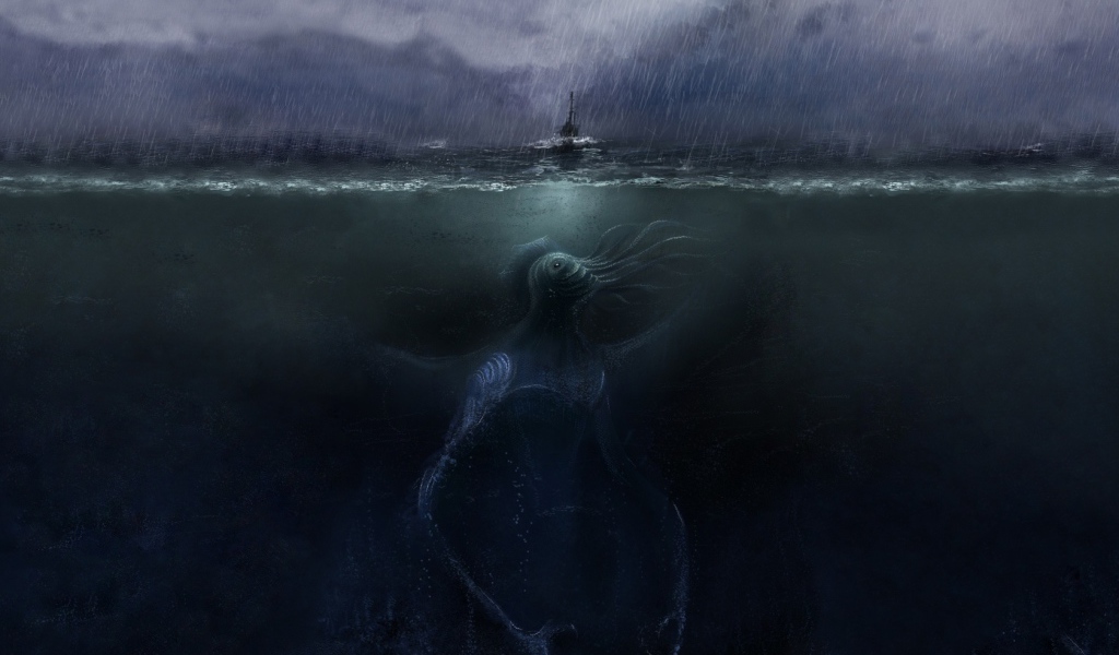 Морское чудовище Ктулху