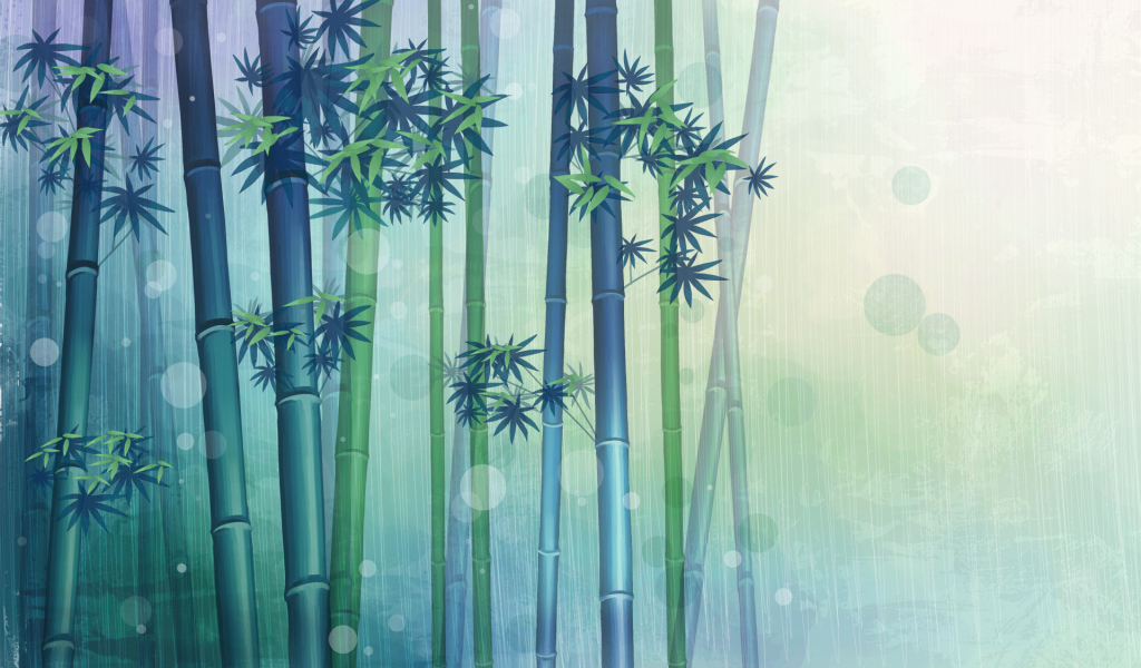 Рисунок бамбука