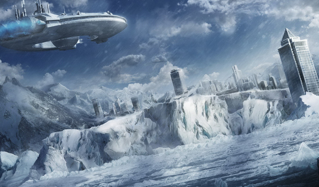 Замерзший город