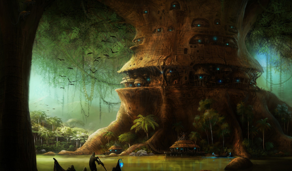 Дерево- дом