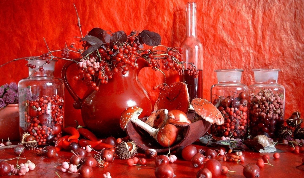 Ягоды и грибочки