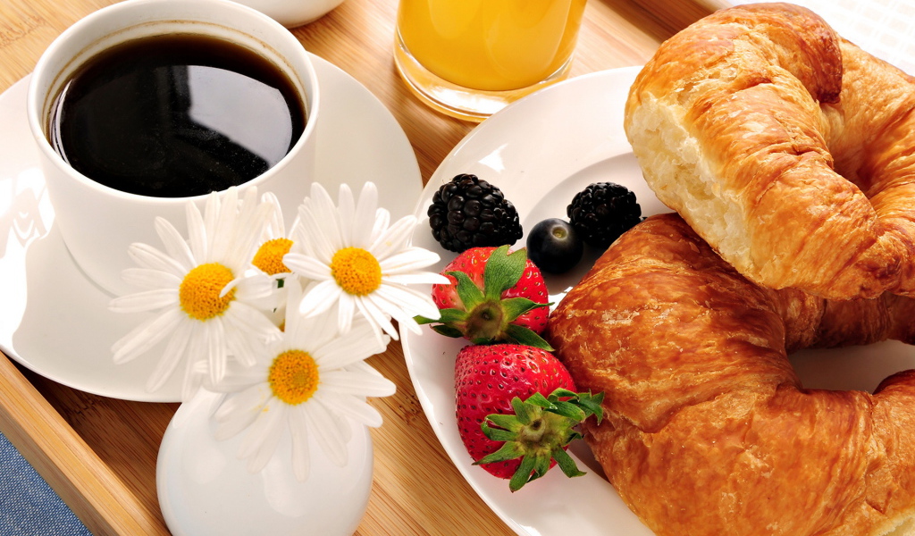 Кофе и булочки