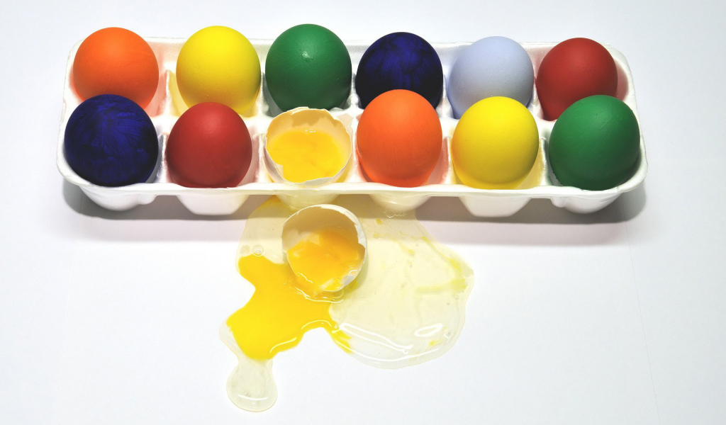 Крашеные яйца