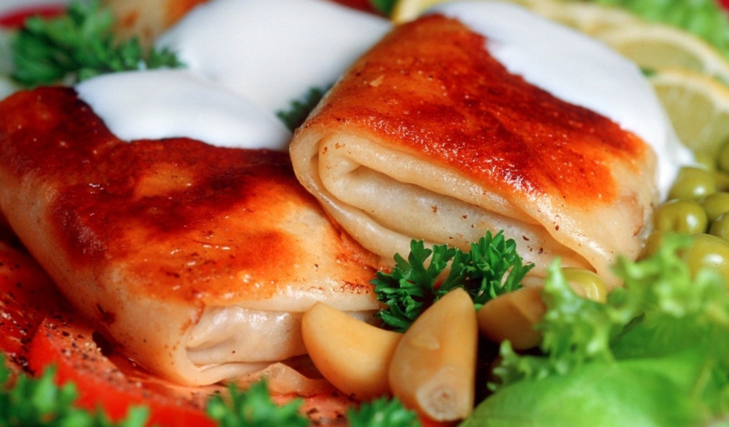 Блины с начинкой