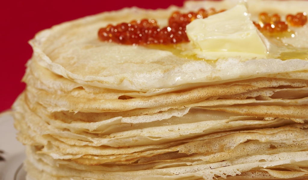 Блинчики с икрой