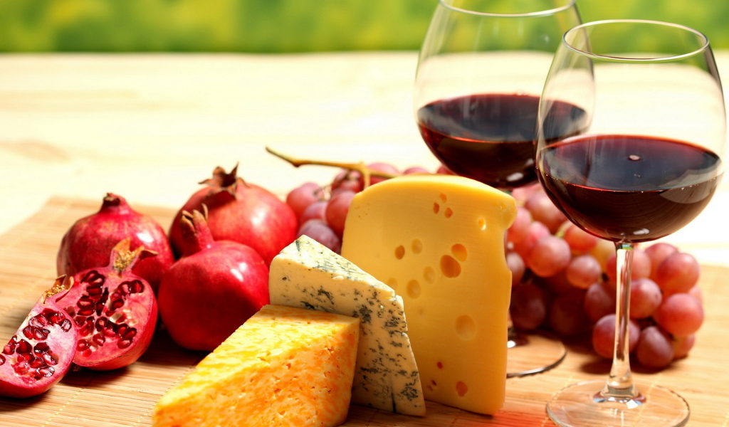 Вино и сыры