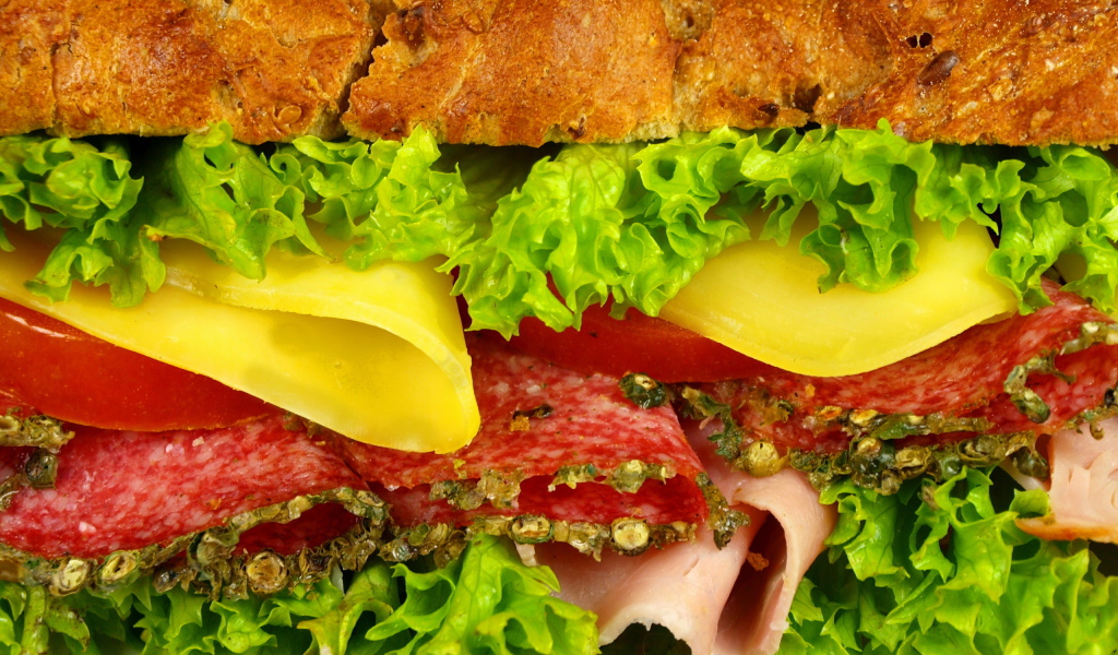 Вкусный бутерброд