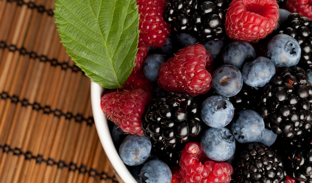 Черника и малина