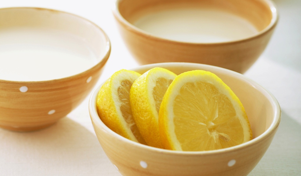 Кружочки лимона