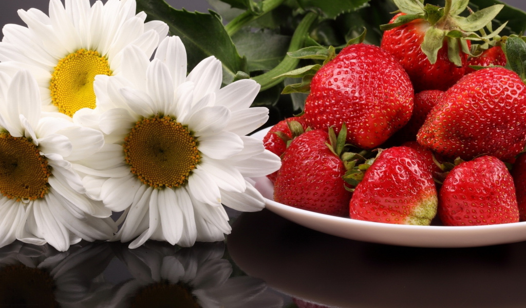 Виктория и цветы