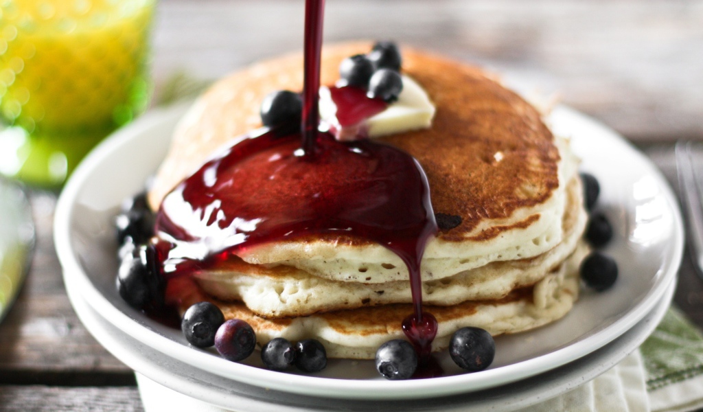 Блинчики с вареньем