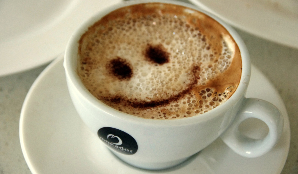 Кофе с улыбкой