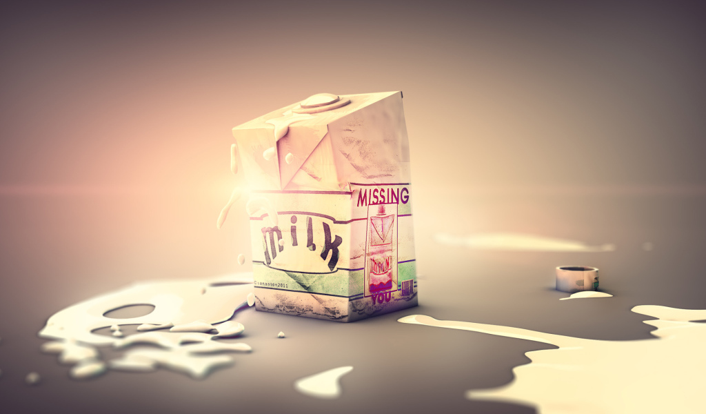 Разлитое молоко