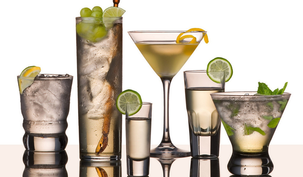 Разные коктейли