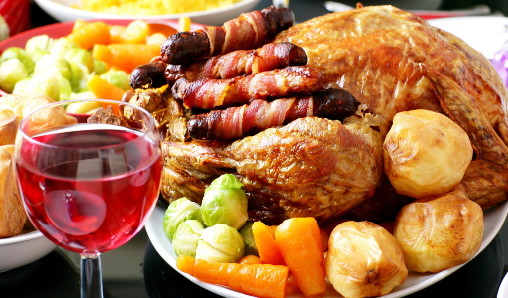 Жаренная курица