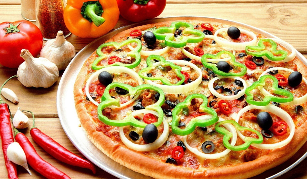Пицца с перцем