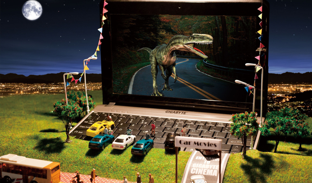 Автомобильный кинотеатр