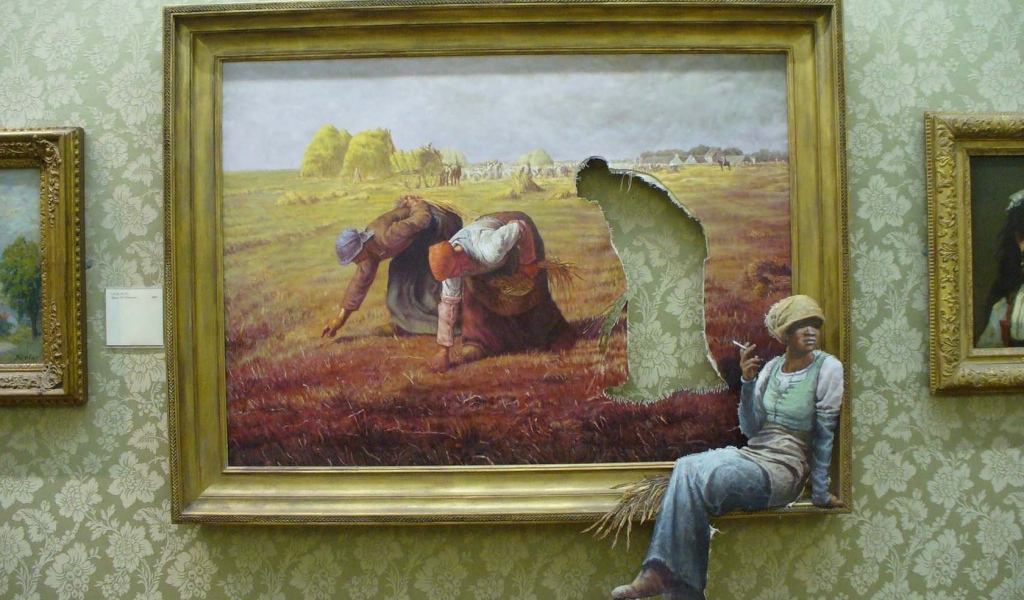 Вылезла покурить