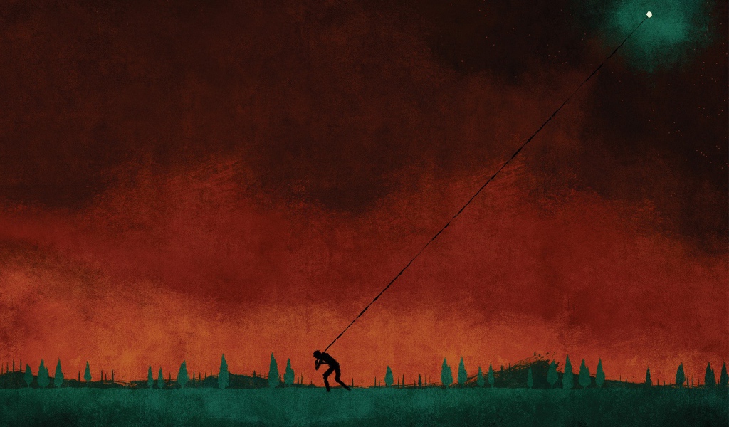 Я тащу луну