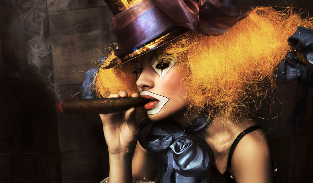 Клоун с сигарой