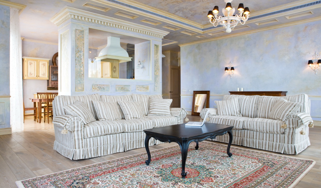 Классический интерьер комнаты