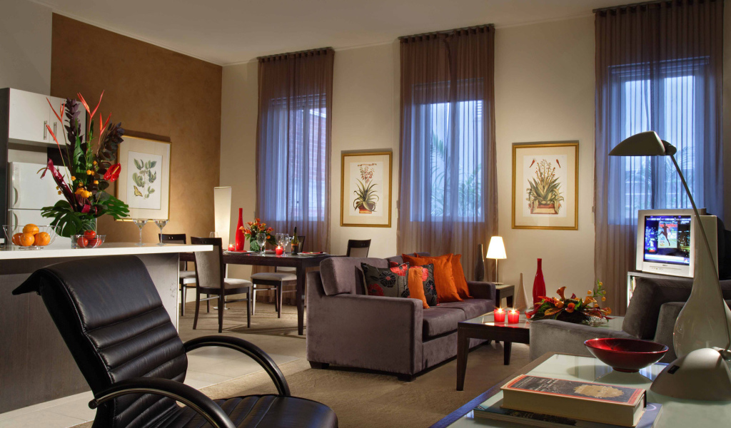 Уютная гостинная