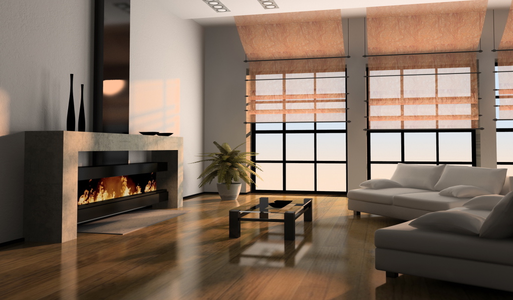 Декоративный камин