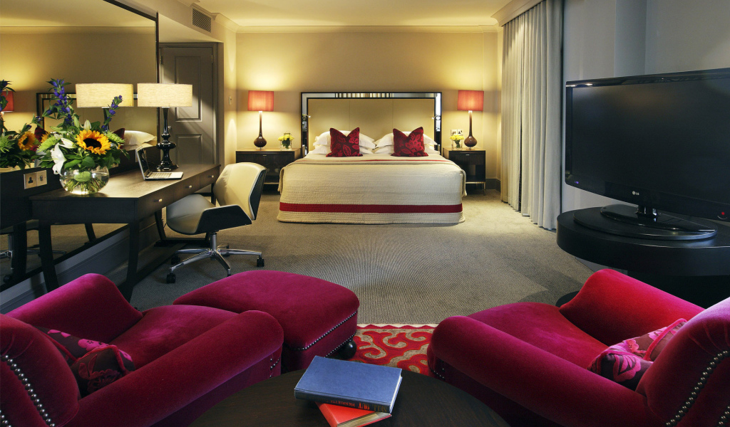 Шикарная спальня