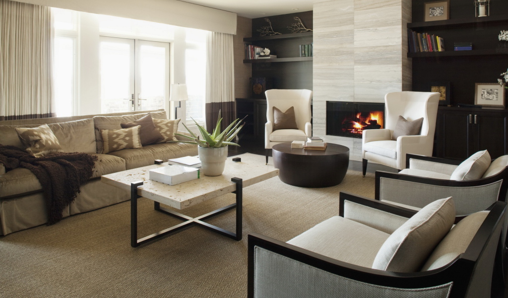 Интерьер гостинной