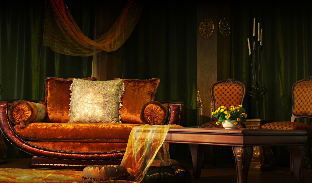 Королевский интерьер