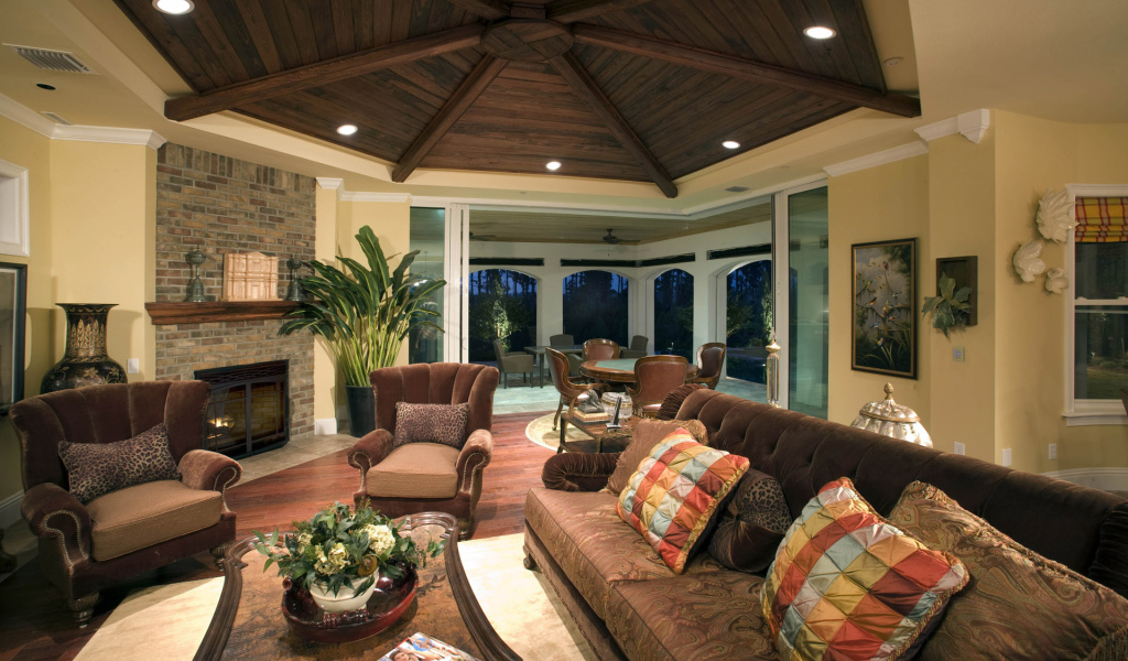 Деревянные потолки