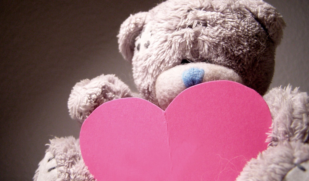 Признание в любви, мишка