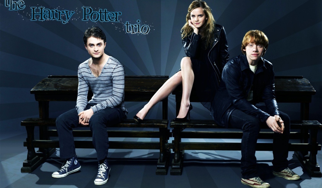 Гарри Поттер трио