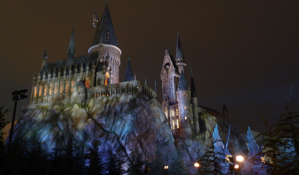 Гарри Поттер, замок Хогвартс