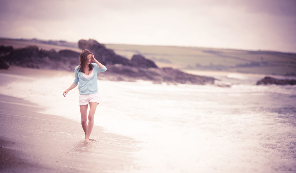 Прогулка по пляжу