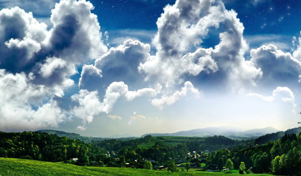 Красивое небо