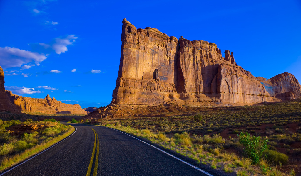 Дорога через пустыню