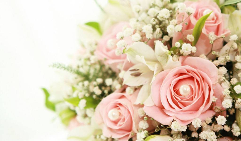 Букет с розами