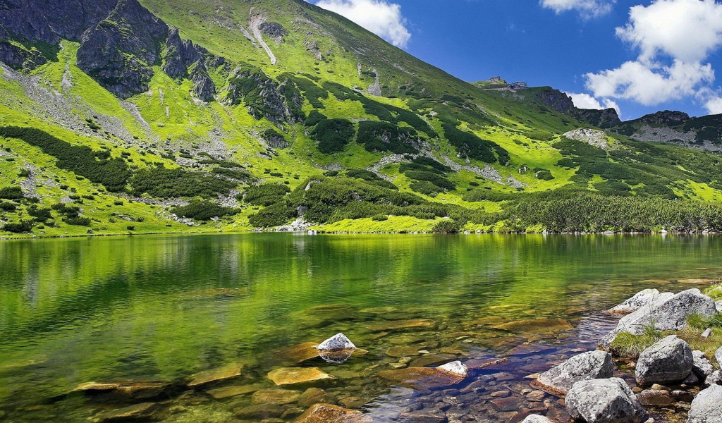 Озеро у подножия