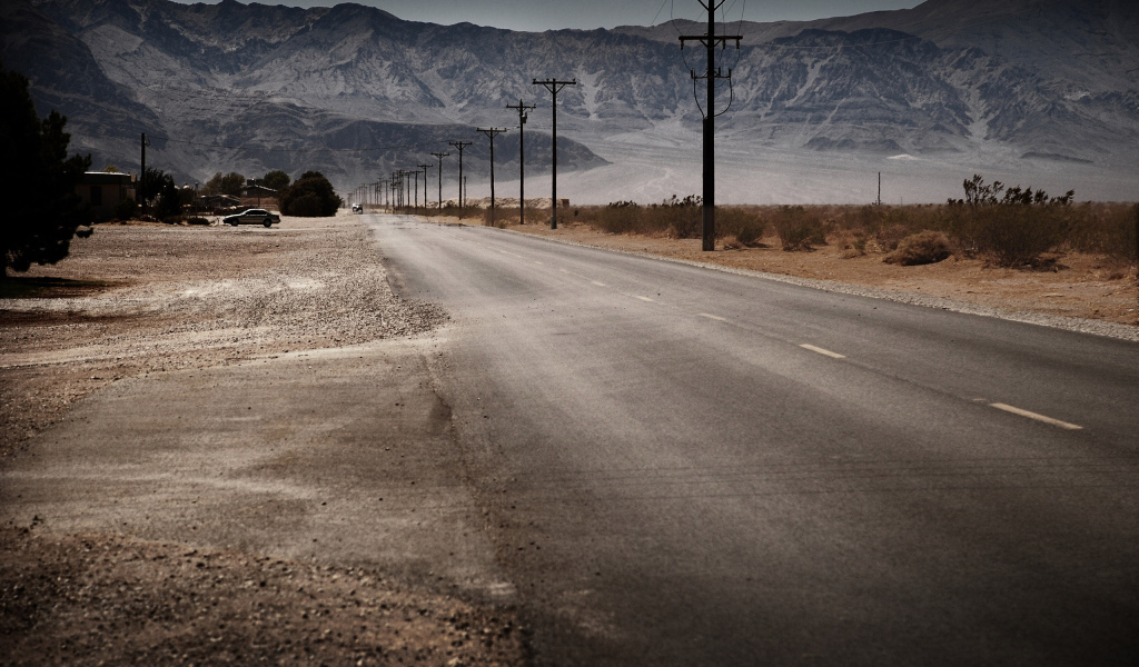 Трасса в горах