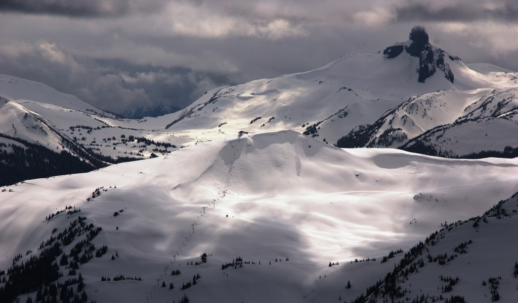 Горы в канаде