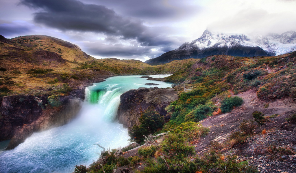 Речка в горах