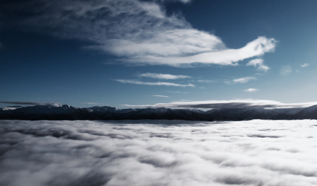 Небо и горы