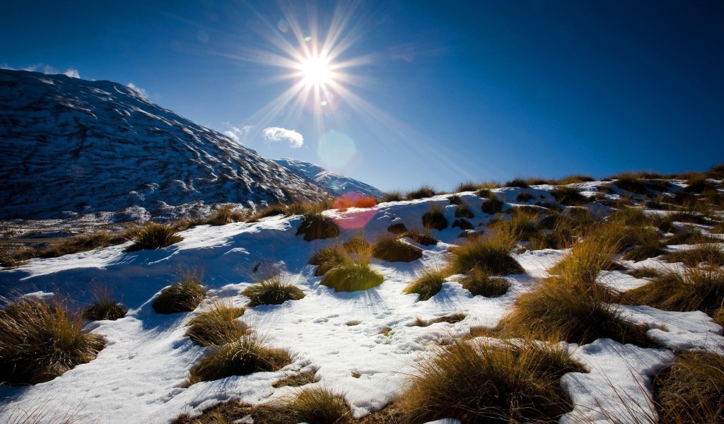 Весна в горах