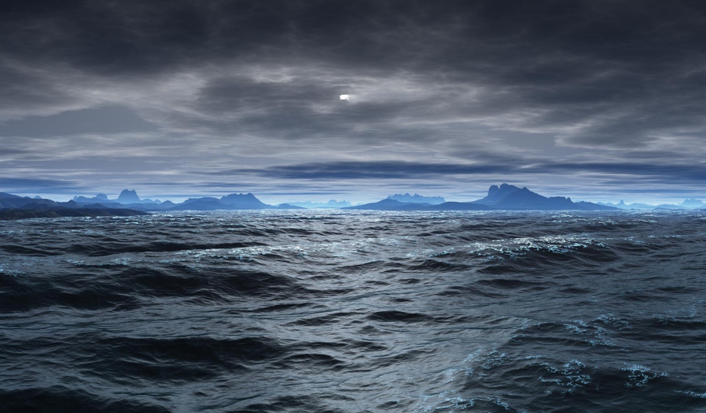 Неспокойное море