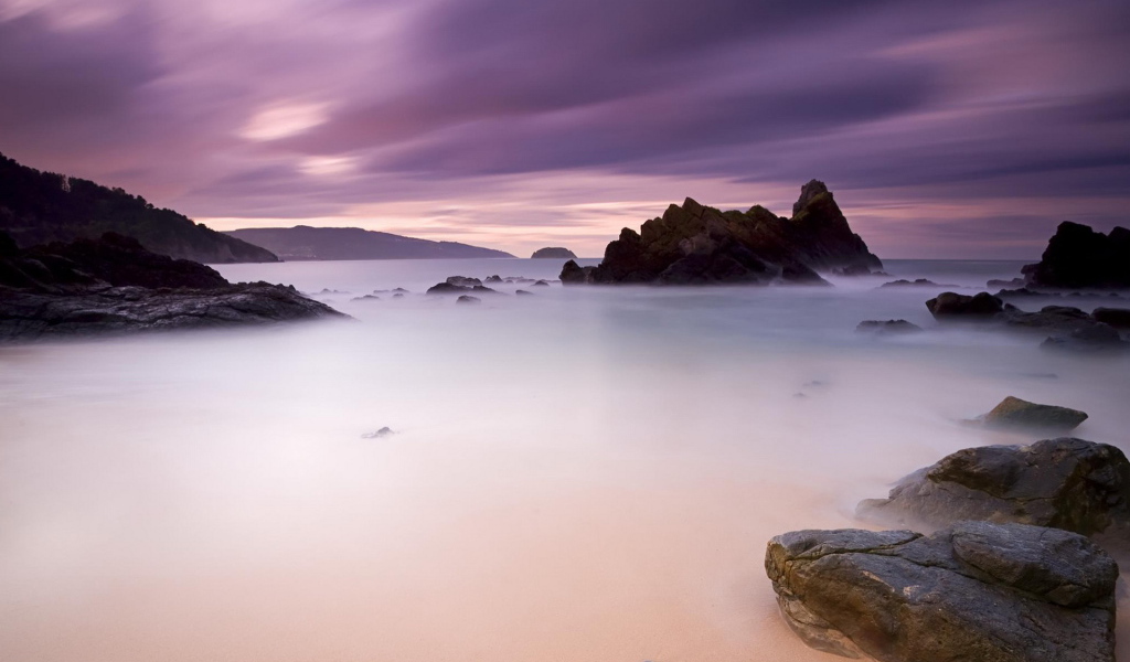 Туман на берегу