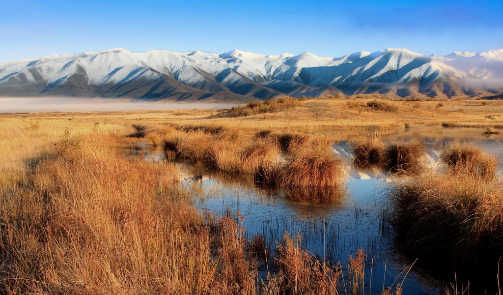 Болото и горы